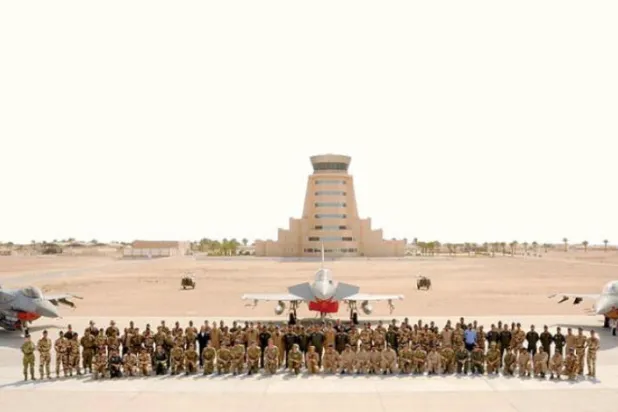 Umman'dan ABD ve İngiltere birliklerinin katılımıyla hava tatbikatı