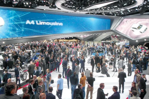 لقطة من معرض فرانكفورت