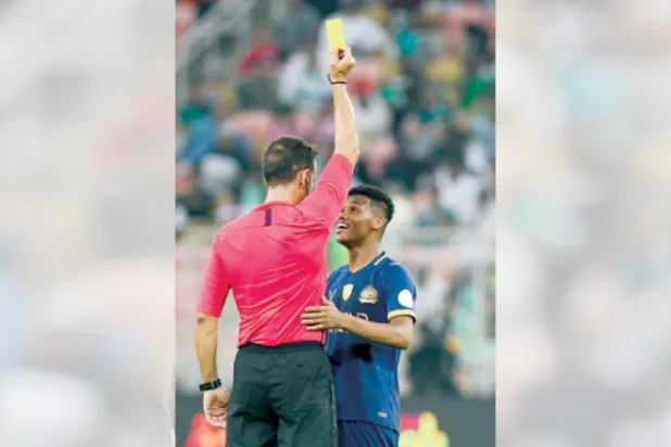 النصر يحتج على «صفراء» حمد الله