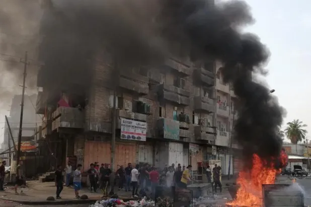 صدها کشته و زخمی در اولین روز اجرای مقررات منع رفت و آمد در بغداد