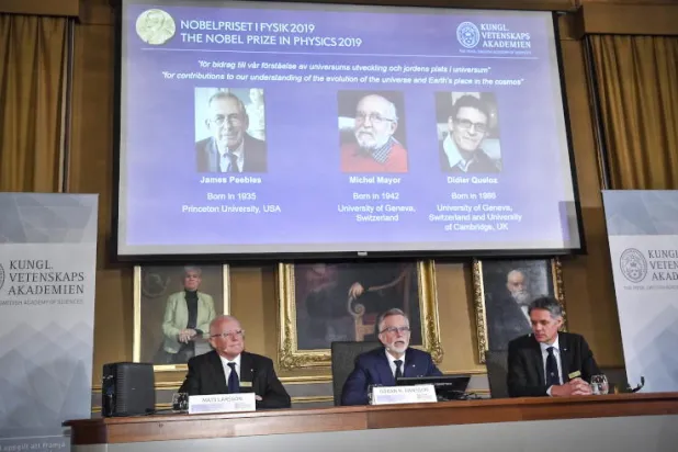 «نوبل الفيزياء» لـ3 علماء أسهموا في فهم تطور الكون