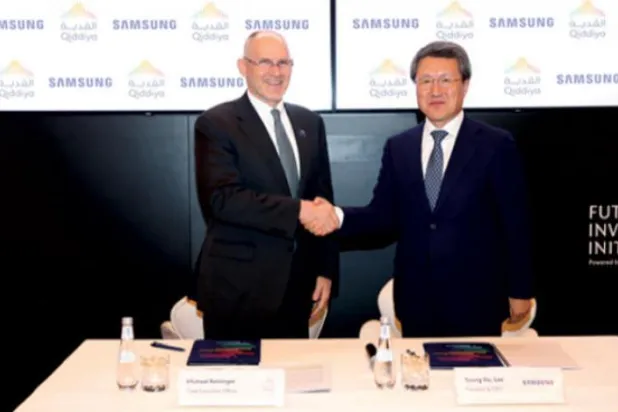 Qiddiya Signs MoU with Samsung
