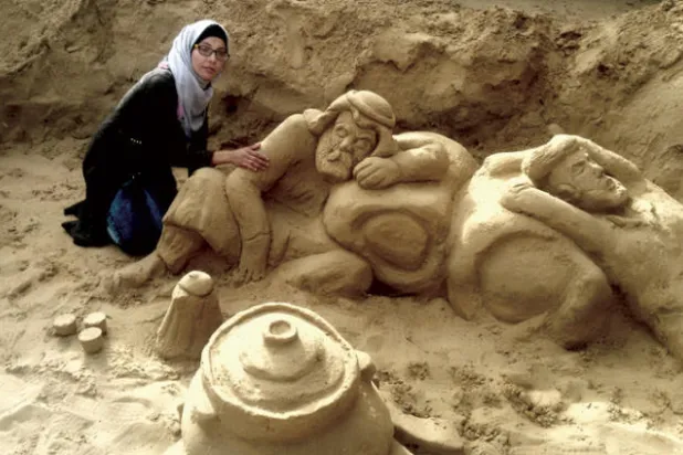 ضجيج الحياة في لوحات رانا الفلسطينية يسمعه كل ذوّاق للفن