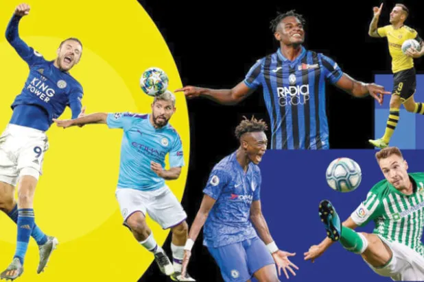 أكثر عشرة مهاجمين غزارة في التهديف في أوروبا هذا الموسم