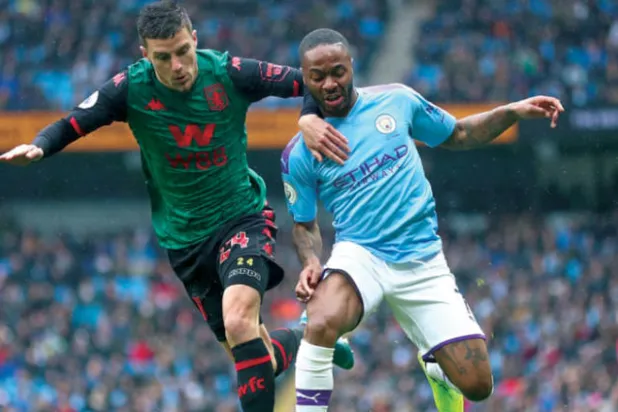 واجه غيلبرت صعوبة في إيقاف خطورة ستيرلينغ في المواجهة أمام مانشستر سيتي