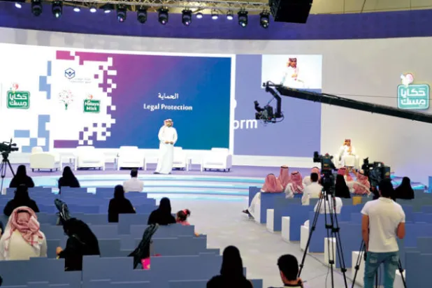 جانب من الجلسات الحوارية