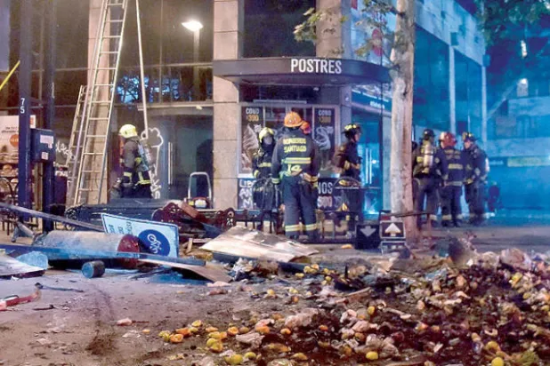 مخاوف من تمدد احتجاجات تشيلي إلى دول أخرى في أميركا اللاتينية