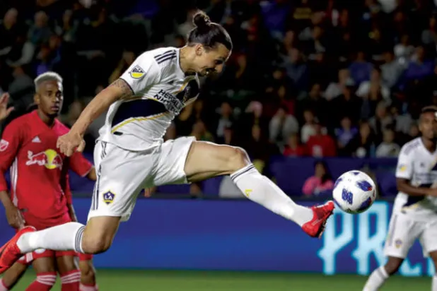 مهارات إبراهيموفيتش وأهدافه القياسية مع غلاكسي كان لها تأثير كبير على الدوري الأميركي