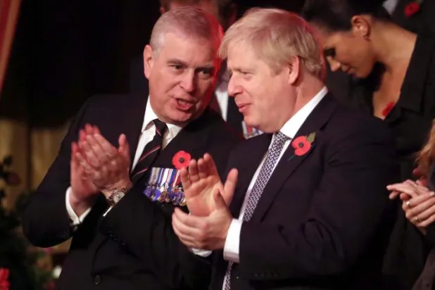 ​Prens Andrew’ın ardından  Johnson’a da suçlama