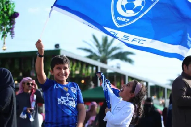 احتفالات هلالية بتحقيق البطولة الآسيوية (الهيئة العامة للترفيه)