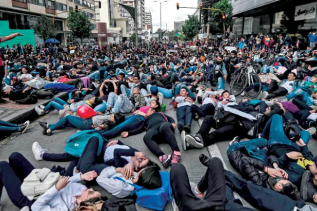 الأزمة الكولومبية تتجه نحو طريق مسدود