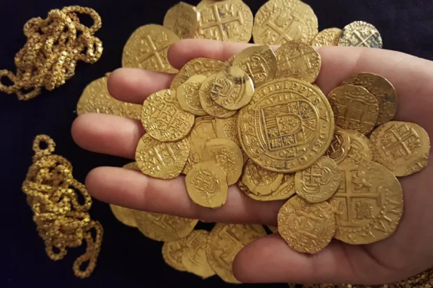 Rare Treasure of Byzantine Gold Discovered in Southern Russia