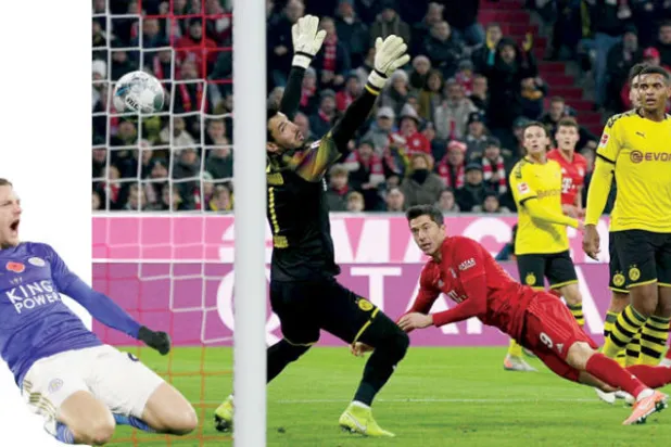 من فاردي إلى ليفاندوفسكي... رأس الحربة التقليدي يتألق مرة أخرى