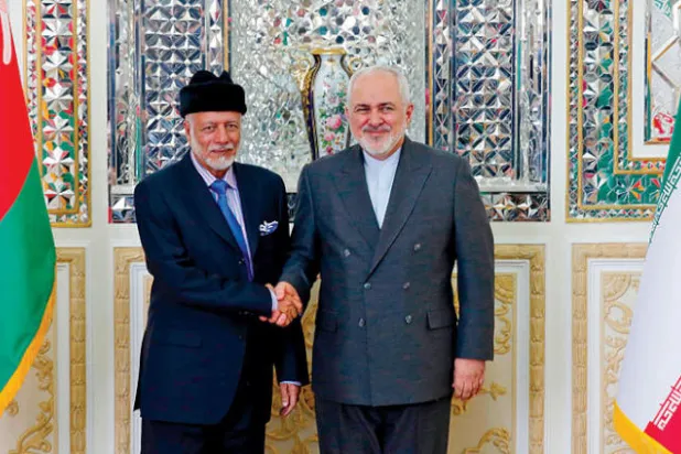 بن علوي يدعو من طهران إلى مؤتمر إقليمي يبحث أمن الخليج