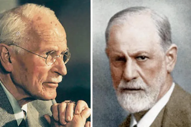 سيغموند فرويد  -  كارل يونغ