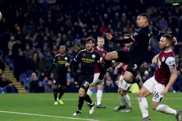 جيسوس وهدف سيتي الثاني (رويترز)