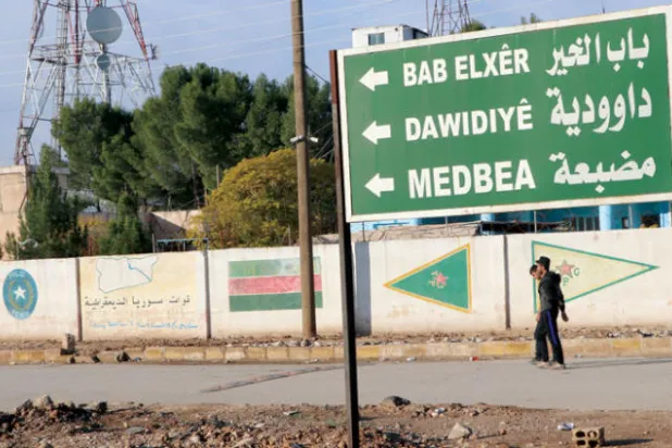 سوق بلدة أبو راسين ممر لدوريات تركية وروسية