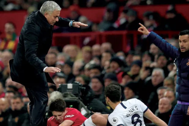 مورينيو يعترف بأفضلية مانشستر يونايتد على توتنهام