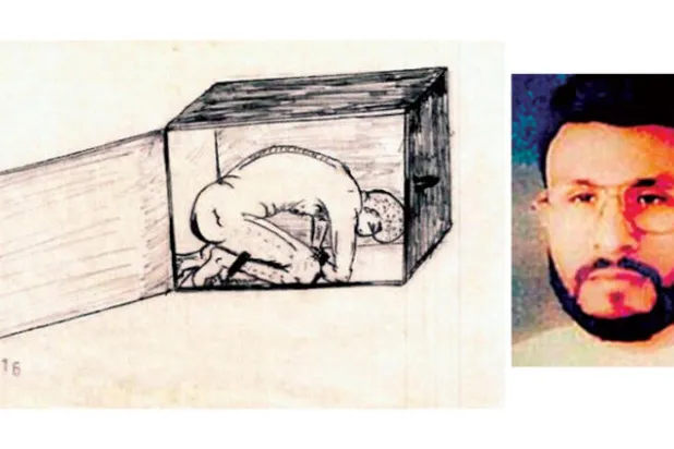 سجين في غوانتانامو يوثق تعذيبه برسومات ذاتية