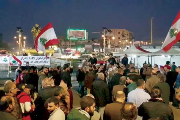 «قافلة الثورة» انطلقت من أقصى الجنوب إلى منطقة عكار