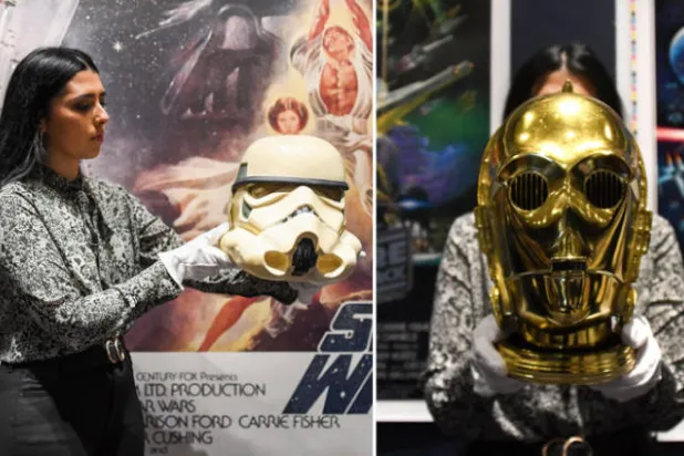مقتنيات من «حرب النجوم» في مزاد قبل عرض الجزء التاسع