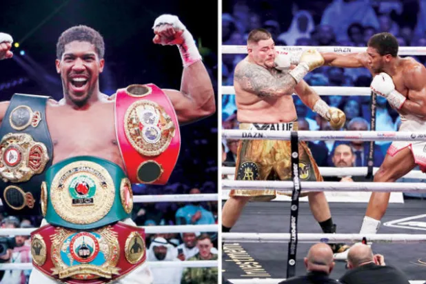 «آراء الحكام» تمنح البريطاني جوشوا نزال «بطولة العالم للملاكمة»