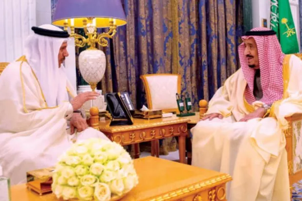 Kral Selman, ez-Zeyani ile birlikte Körfez Zirvesi’nin başlıklarını gözden geçirdi