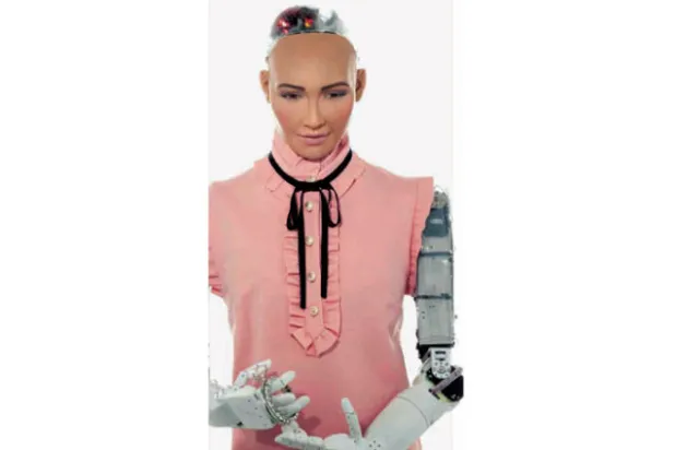 «الروبوت صوفيا» متحدثة في «منتدى شباب العالم» بمصر