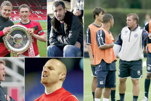 بريندان رودجرز - جوسيب غوارديولا - أولي غونار سولسكاير - شون دايك - رالف هاسينهول