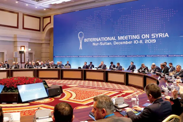 اجتماع آستانة يؤكد «رفض النزعات الانفصالية» ويدعم «اتفاق سوتشي»