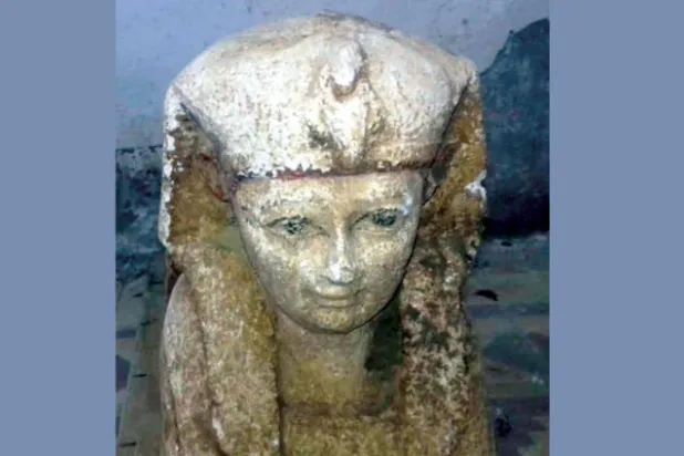 اكتشاف تمثال أثري على هيئة «أبو الهول» في صعيد مصر