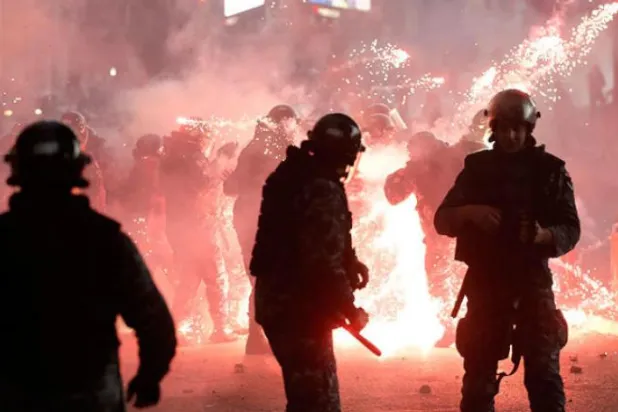 اعتراضات لبنانی‌ها در پنجاه و نهمین روز: تظاهرات و درگیری