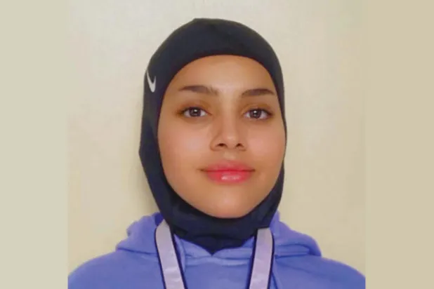 سارة العمري: جاهزة لقيادة مباريات كرة الطائرة السعودية