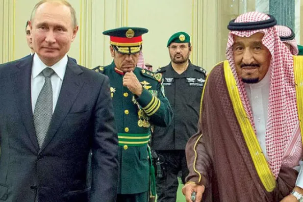 Kral Selman ve Putin Riyad’da (SPA)