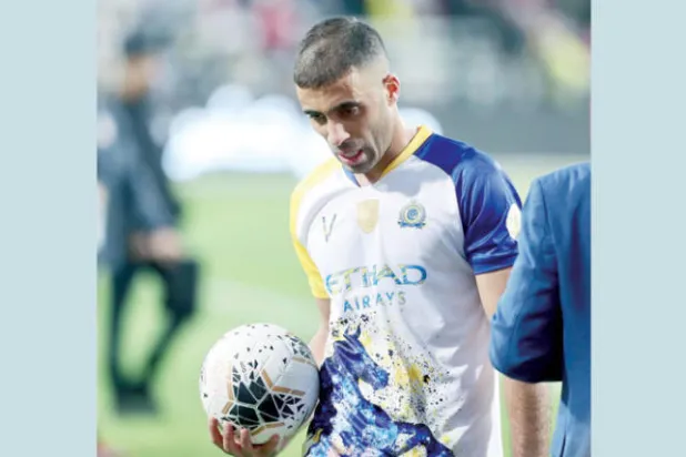 النصراويون يحتفلون بإنجاز «حمد الله» العالمي