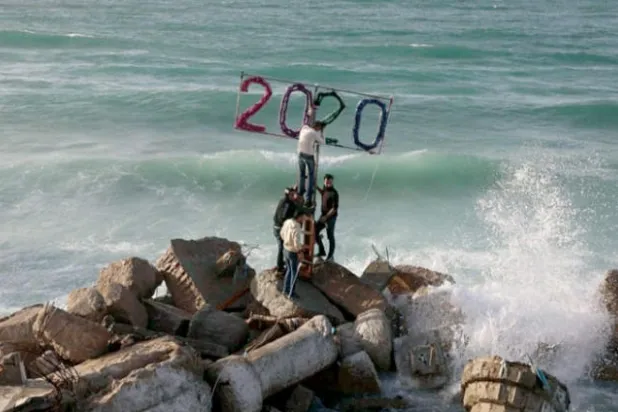 بالاحتفالات وأمنيات الفرح... يستقبل أهل غزّة السنة الجديدة