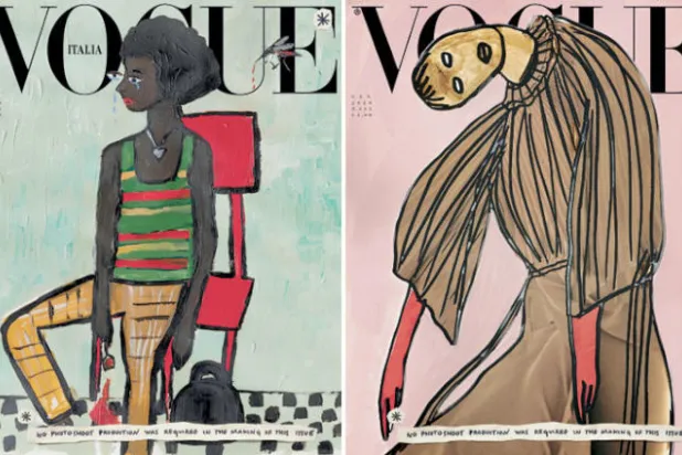 مجلة «فوغ» الإيطالية تصدر من دون صور فوتوغرافية وتعتمد على الرسومات