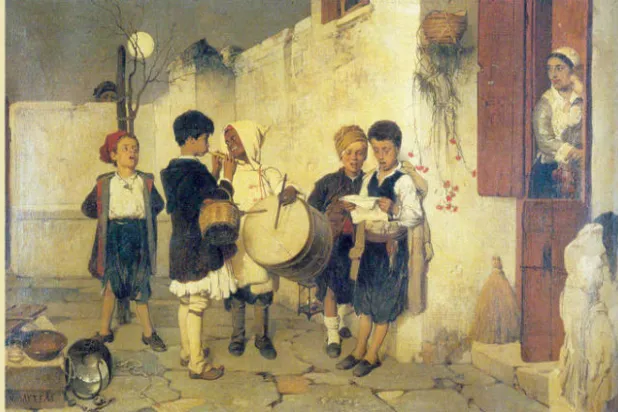 لوحة فنية يونانية تنتشر مرة أخرى عبر وسائل التواصل الاجتماعي