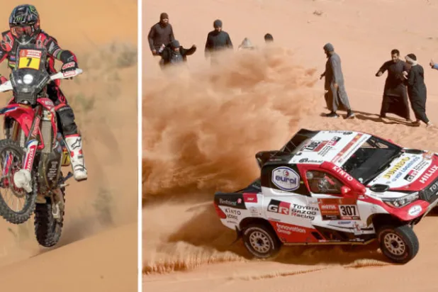 رالي داكار: الفرنسي ستيفان يسقط الإسباني ساينز في مرحلة الرياض