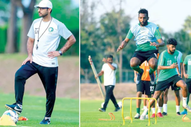 الأخضر الأولمبي يستعيد الحمدان قبل مواجهة قطر