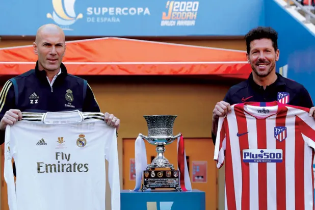 زيدان يحذر لاعبي الريـال من أتلتيكو