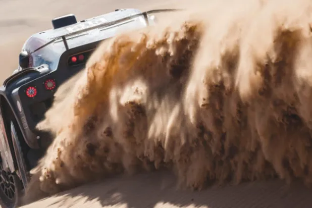 رالي داكار بدأ يأخذ مسارا أكثر إثارة (أ.ب)