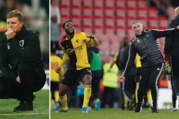 واتفورد ينتفض وبورنموث يتهاوى في لعبة انقلاب الأدوار بالدوري الإنجليزي