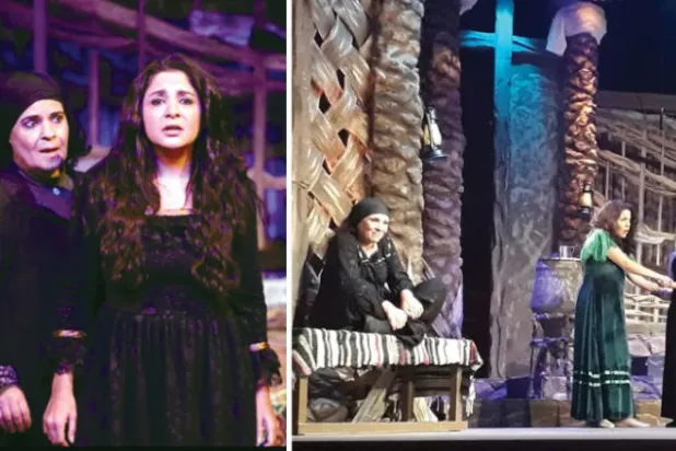 «حريم النار»... مسرحية ضد سطوة المجتمعات على حياة النساء