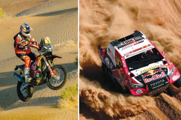 الإسباني ساينز على بُعد مرحلة من التتويج بـ«داكار السعودية»