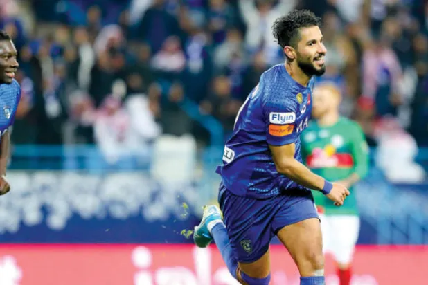 ثنائية الشهري تقود الهلال إلى نصف نهائي كأس الملك
