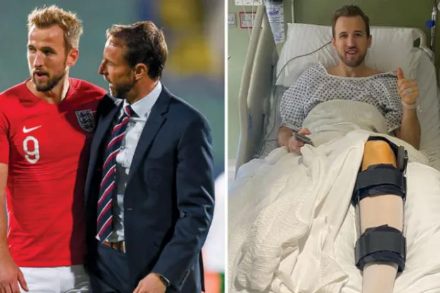 إصابة هاري كين تصيب مدرب إنجلترا بالذعر