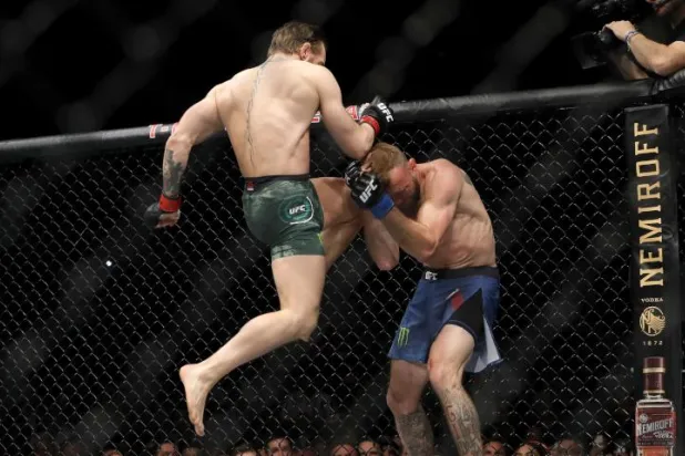 الآيرلندي ماكغريغور يُسقط «كاوبوي» بـ«الضربة القاضية» بعد 40 ثانية (فيديو)