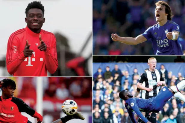 كاغلار سويونكو...... فيكايو توموري....... ألفونسو ديفيز....... إدواردو كامافينغا