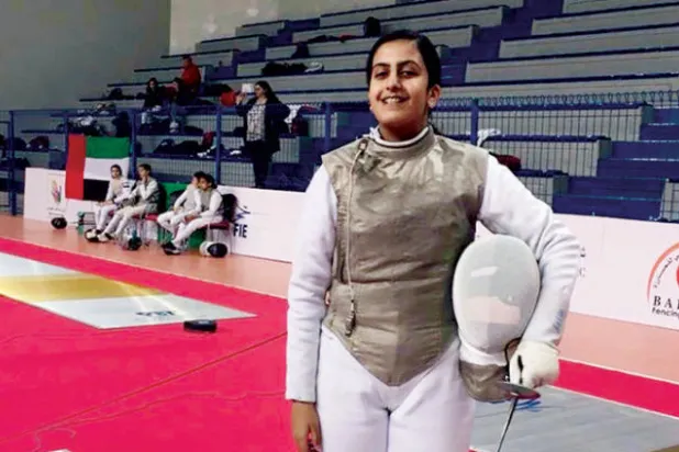 لين الفوزان تتألق في المبارزة العربية